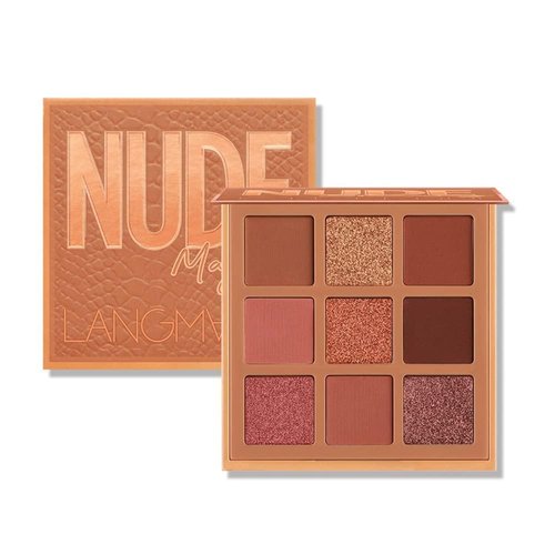 Kyannkara Colorful Eyeshadow Palette High Pigmented Makeup Palette Matte And Shimmer Glitter Eyeshadow Waterproof Long Lasting Eye Shadow Palette 05#