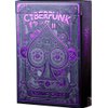 Cyberpunk Purple Playing Cards, Cardistry Decks, Black Deck of Playing Cards for Kids & Adults, Cool Playing Cards with Card Game e-Book, Unique Playing Cards for Poker, Cyberpunk Cards