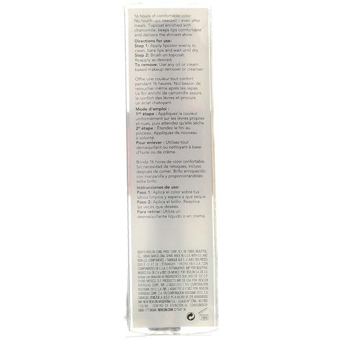 Revlon Liquid Lipstick with Clear Lip Gloss, ColorStay Overtime Lipcolor, Dual Ended with Vitamin E, 360 Endless Spice, 0.07 Fl Oz (Pack of 1)