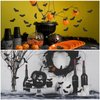 FINGOOO Plastic Bats Halloween,36pcs Mini Bats Halloween Decoration Party Favors Kids Gift Toy Prank Props Home Decor