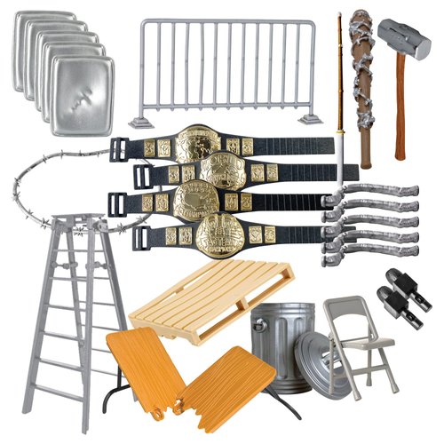 Wrestling Figure Hardcore Gear Special 26 Piece Deal for Wrestling Action Figures