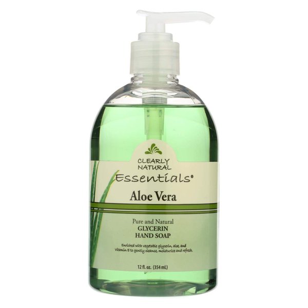 CLEARLY NATURAL Aloe Vera Liquid Hand Soap, 12 FZ