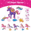 Imagimake Window Art Unicorn Toy Painting Kit | Suncatcher Art Supplies | Unicorn Gifts for Girls Age 6-8 | Kids Crafts for Girls Ages 8-12 for Kids 8-12 Girls