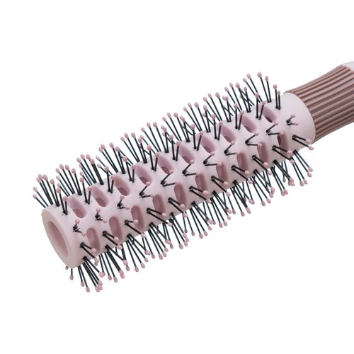 KISMETICS Argan Oil Infused Vented Round Brush, Fast Dry Round Brush, 24mm, All Hair Types