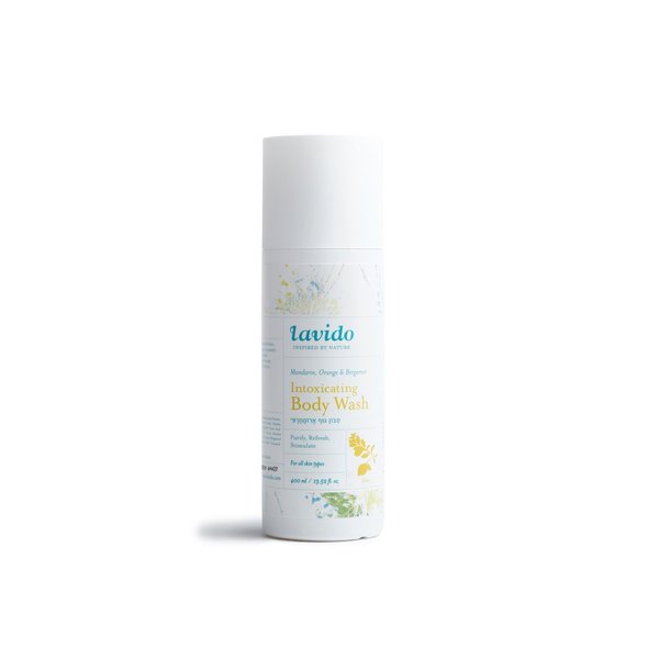 Lavido - Natural Mandarin Intoxicating Body Wash | Cleanse, Refresh + Hydrate Skin (13.5 fl oz | 400 ml)