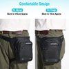 HUANLANG Drop Leg Bag for Men Women Motorcycle Leg Bags Tactical Fanny Pack Outdoor Waterproof Thigh Bag with Leg Strap Removable Leg Harness Bag for Hiking Climbing Cycling Fishing Riding Travel