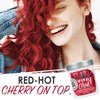 Punky Cherry on Top Semi Permanent Conditioning Hair Color, Vegan, PPD and Paraben Free, lasts up to 35 washes, 3.5oz