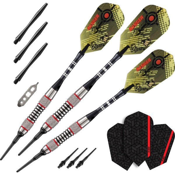 Viper Ranger 80% Tungsten Soft Tip Darts, 18 Grams
