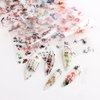 JERCLITY 10 Rolls Chinese Style Nail Foil Transfer Sticker Plum Orchid Bamboo Ink Painting Pattern Nail Foil Sheets Foil Nail Art Decals Nail Foil Transfer Stickers Foil Nail Wraps for Foil Nail Art
