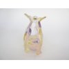 Generic Yellow purple and pink marbled hair claw clip medium fine hair