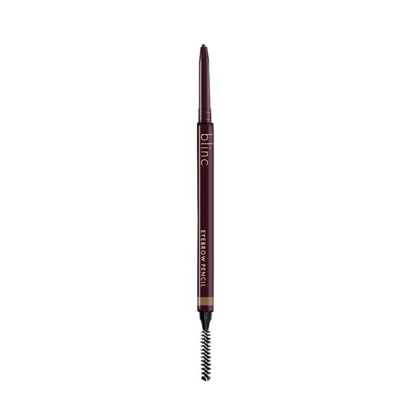 Blinc Eyebrow Pencil, Dual-Sided Precise, Fine Tip Eyebrow Pencil with Vitamins C & E, Natural Finish, Long-Wearing, Water-Resistant, Vegan, Gluten-Free & Cruelty-Free, Light Brunette, 0.09g/0.003 Oz.