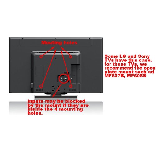 VideoSecu Mounts Ultra Slim TV Wall Mount for Sharp AQUOS 26" 32" LC-26DV22u LC-26DV22u-W LC32AV22u LC32D53X LC-32DV22u LC-32D40U LC-32SB24U,LC-32SB220U LC-32SB23U LC32D62U LED TVs Displays ML206B 1QG