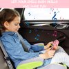 Montessori Toys Busy Board for Toddlers 2-4, LED Musical Light Switch Toys for 1-3 Year Old, Sensory Learning Activities for Kids 2-4, Preschool Educational Travel Toys for Boy Girl Birthday Gift Pink
