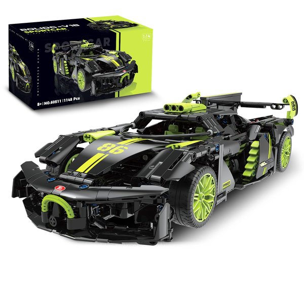 MJDDJA 1:14 Sport car Building Set MOC Speed Car Model Building Block Sets, Cars for Boys Age 12-16 8-14