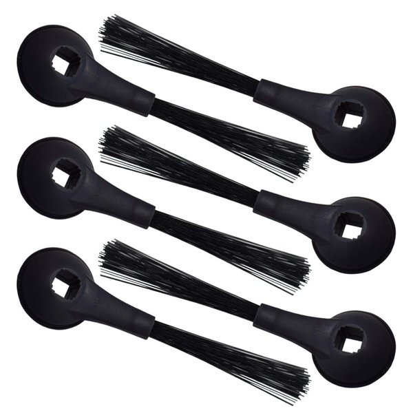 6-PACK Side Brushes Compatible with Shark IQ Robot R100, R101AE, RV1000, RV1001AE, RV1001, UR1005AE, RV911S Vacuums,Compare to Part # 102KY1000