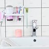 AUEAR, Toothbrush Head Covers with Suction Cup Anti Dust Toothbrush Cover Great Protective Case for Home Travel Outdoor & Camping (6 Pack)
