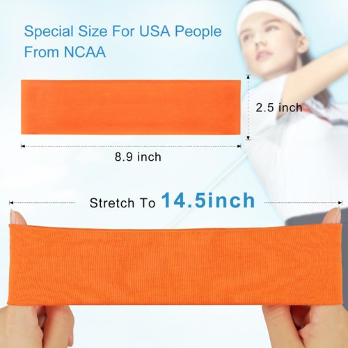 Firrenty Headbands for Women 10pcs Non-Slip Headbands,10 Colors Fashion Headbands,Soft Cotton Elastic Headband,Sweat Absorbent Headbands for Women, Hairbands For Sports, Gym, Running,Yoga, Spa, Makeup