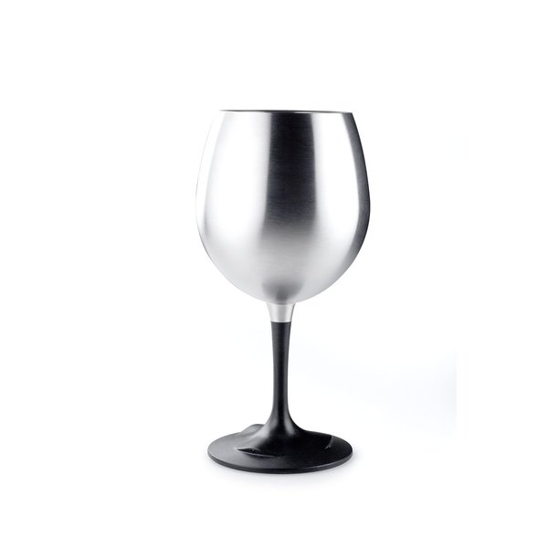 GSI Outdoors 63310 Glacier Stainless Steel Nesting Red Wine Glass
