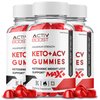 (3 Pack) Activ Boost Max + ACV Gummies, Higher Potency, Official Activ Boost Max+ Gummies, 2X Stronger Apple Cider Vinegar Gummy, 3 Month Supply
