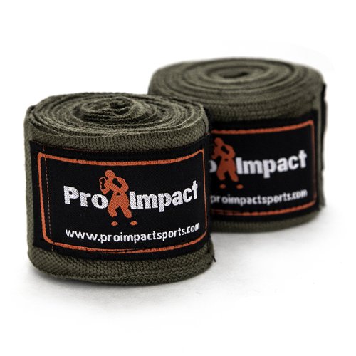 Pro Impact Mexican Style Hand Wraps Men Women – Performance Essentials MMA, Boxing, Muaythai, Kickboxing, Gym – Stretch Protection Support Accessories for Wrist Knuckles – 180 Inches