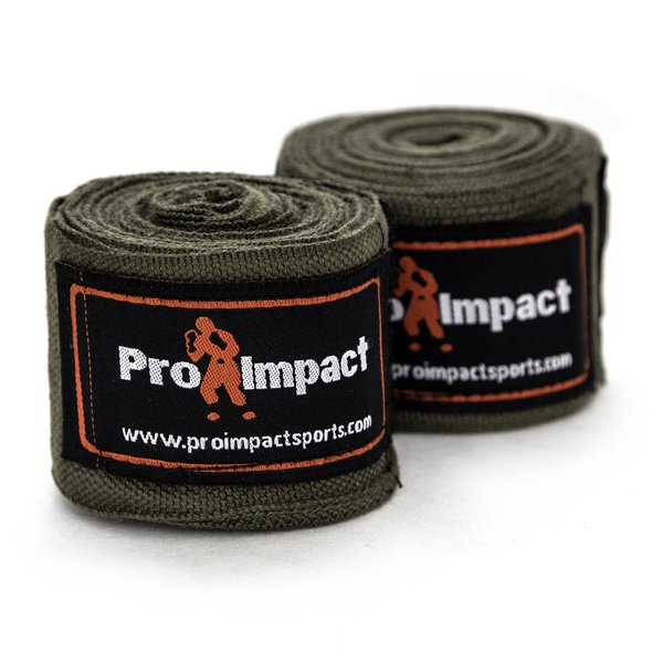 Pro Impact Mexican Style Hand Wraps Men Women – Performance Essentials MMA, Boxing, Muaythai, Kickboxing, Gym – Stretch Protection Support Accessories for Wrist Knuckles – 180 Inches