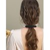 3 Pcs Matte French Hair Clips Flat Hair Barrettes Strong Hold Vintage Hair Clips Cute Hair Styling Clips Metal Snap Hair Clasps Accessories for Women Girls (Blue+Green+Black)