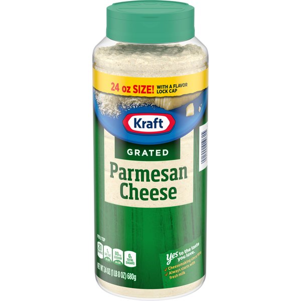 Kraft Parmesan Grated Cheese (24 oz Shaker)