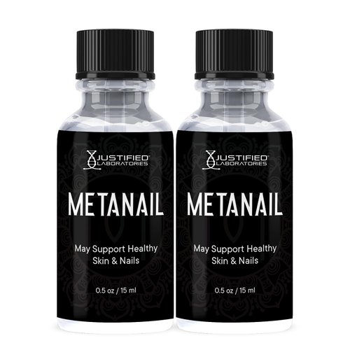 (2 Pack) Metanail Toe Nail Serum Premium Blend Of Essential Oils Vitamins Minerals Nutrients For Skin & Nails 2 Bottles