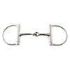 Korsteel Stainless Steel Jointed Dee Ring Snaffle Bit, 5.25"