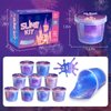 24 Pack Slime Party Favors for Kids Mini Slime Kit DIY Glimmer Slime Stress Relief Stretchy & Non-Sticky Putty Toys for Girls Boys Christmas Birthday Goodie Bag Stuffer Classroom Reward