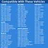 Locking Gas Cap, Lock Fuel Cap Replace 12495845 Compatible with Chevy, GMC, Toyota, Honda, Nissan, Subaru, Acura, Buick, Cadillac, Infiniti, Isuzu, Mitsubishi, Scion, Suzuki, Pontiac