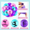 72 Pieces Gymnastics Party Balloons Gymnastics Latex Balloons Dance Gymnastics Balloons for Dance Game Party Sports Theme Party Baby Shower Birthday Party Decorations (12 Inches)