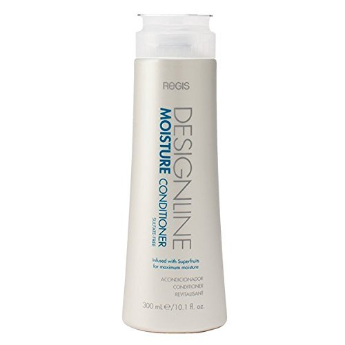 DESIGNLINE Moisture Conditioner, 10.1 oz - Regis Sulfate Free Formula Gently Moisturizes and Cleanses Hair to Keep Hair Color Safe and Healthy