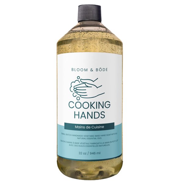 Liquid Hand Soap Refill With Essential Oils, Cooking Hands Scent, 32oz