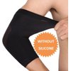 TOFLY® Elbow Compression Sleeves for Unisex, 20-30 mmHg Tennis Elbow Brace Support - Tendonitis and Tennis Arm Sleeves for Pain Relief & Arthritis, Elbow Protector Support Wrap for Recovery, Black M