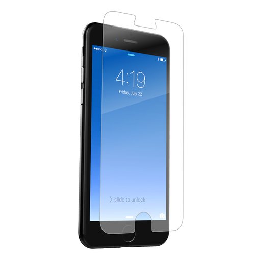 ZAGG InvisibleShield Glass+ Screen Protector – Fits iPhone 8, iPhone 7, iPhone 6s, iPhone 6 – Extreme Impact & Scratch Protection – Easy to Apply – Seamless Touch Sensitivity