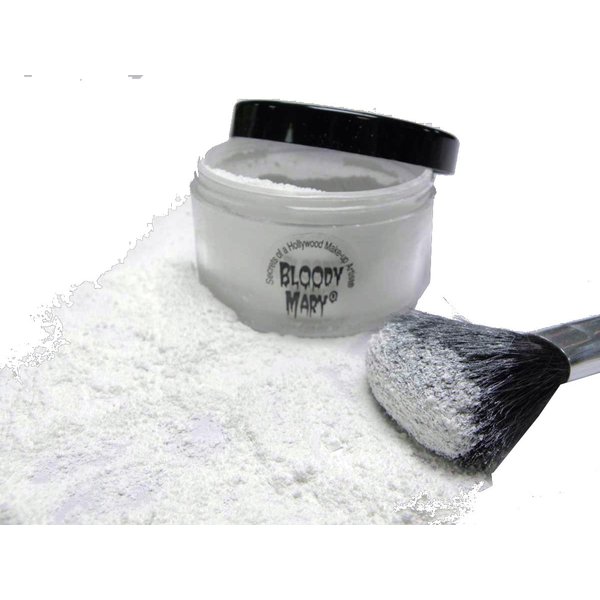 Bloody Mary, Loose Setting Powder Makeup, (White)