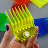 10 Size Colourful Strong Magnet Hair Clipper Cutting Guide Limit Comb Guards for WAHL