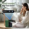 Portable Air Conditioners, Small Air Conditioner with Humidifier & 500ml Water Tank, Rechargeable Room Air Conditioners, Personal AC Unit for Bedroom, Office, Desk, Camping, Car, Digital Display