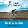 Polar Bottle Breakaway Insulated Water Bottle - BPA Free, Cycling & Sports Squeeze Bottle (Bolt - Charcoal, 20 oz) - 2 pack