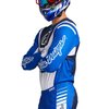 Troy Lee Designs GP Pro Adult Moto Jersey, Blends White/Blue, Medium