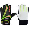 Vizari Junior Keeper Glove - Professional Soccer Goalkeeper Goalie Gloves for Kids and Adults - Superior Grip, Durable Design, Secure Fit|Black/Orange/Green 4