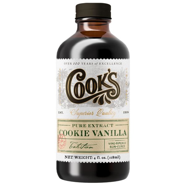Cook's, Choice Premium Quality Pure Cookie Vanilla Extract, 4 oz