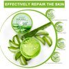 Aero Zen Organic Aloe Vera Gel for Face Made within 12 Hours of Harvest, 98% Pure Aloe Vera Gel for Skin, Scalp, & Hair, Soothing Aloe Face Moisturizer, Multipurpose Skin Care（10oz）