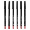 ANGGREK Lip Liner,Lip Pencil Waterproof Lip Liner Long Lasting 6pcs Lip Liner Professional Waterproof Matte Long Lasting Lip Pencil Pigmented Cosmetics(set 03)
