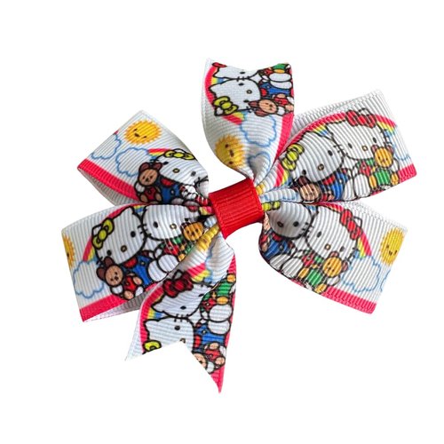 Kitty Inspired Hair Bow Set by Inspired Bows