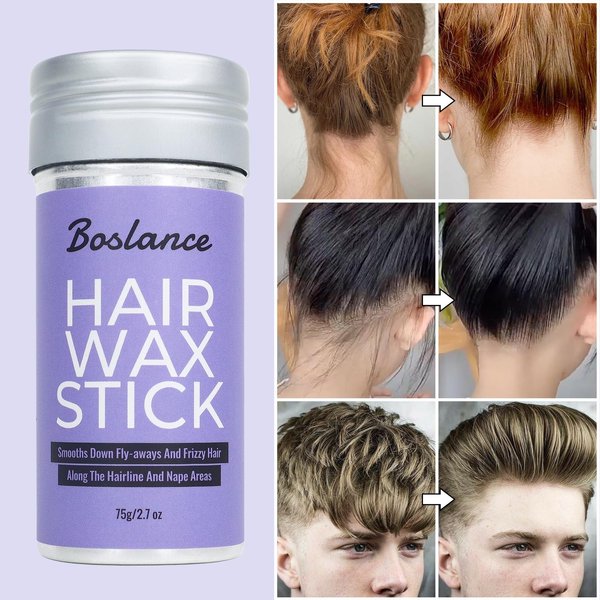 Boslance Wig Glue Lace Glue for Lace Front Wigs, Waterproof Lace Wig Glue with Tools and Wig Holding Accessories(Wig Glue/Wig Glue Remover/Hair Wax Stick/Elastic Bands*2/Hair Dual Drush/HD Wig Caps*4)