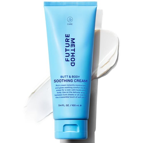Body Soothing Cream - (3.4 fl oz) Sulfate-Free Soothing Cream and Lotion with Shea Moisture Soothing Complex (Pack of 1)