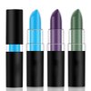 Kaely 3Pcs Face Paint Stick,Pro Eye Black Eyeblack Stick Baseball Football Softball,Easy to Color,Blue Green Purple Matte Lipstick Face Body Paint Set,Halloween Birthday Party Clown Makeup Sets