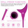 Female Urination Device,Reusable Silicone Female Urinal Foolproof Women Pee Funnel Allows Women to Pee Standing Up,Women's Urinal is The Perfect Companion for Travel and Outdoor (Fuchsia)